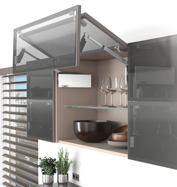 AVENTOS HF top узкие алюминиевые рамки 25/35 белый