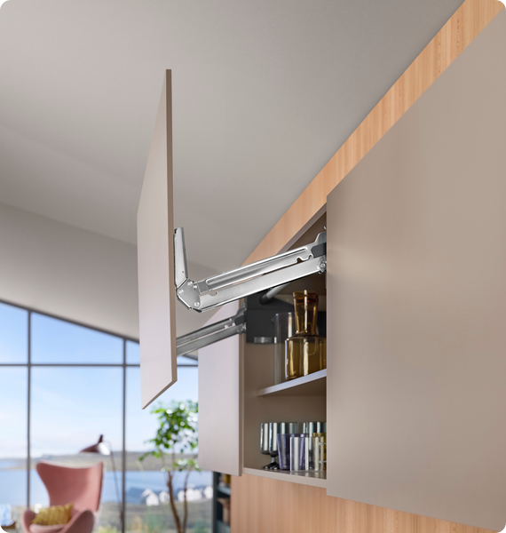 AVENTOS HL top 22/32 Белый для тонких фасадов