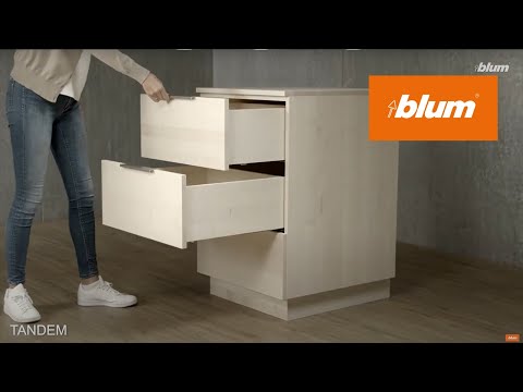 TANDEM: Concealed runner system | Blum