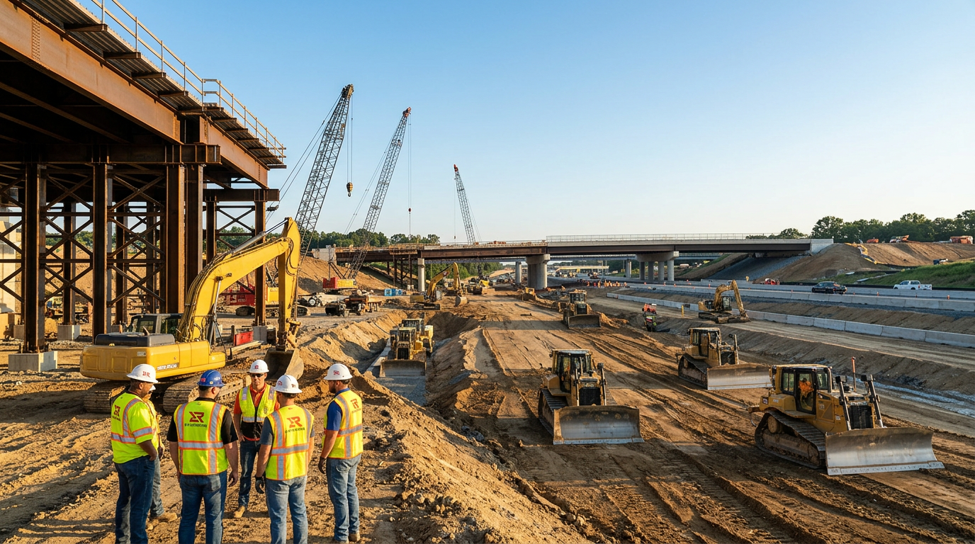 R&R Contracting construction crew