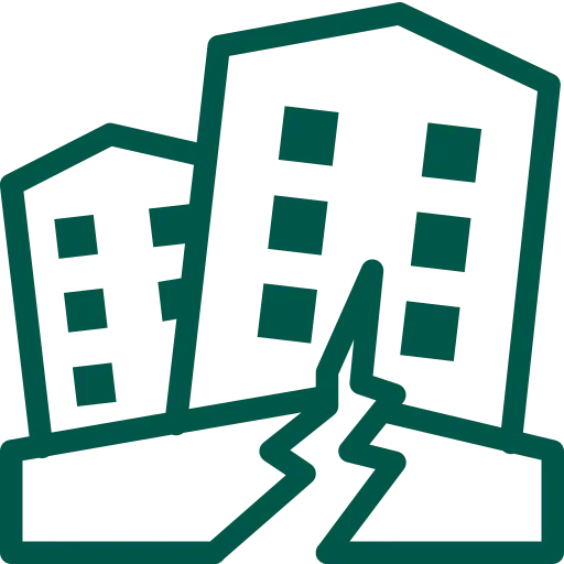 Earthquake Insurance Icon