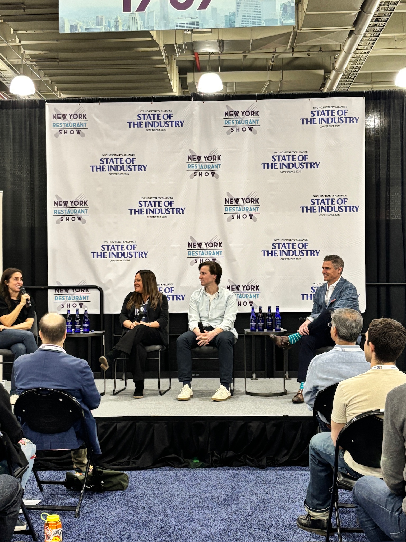 Sean Dillon on panel at the NY Restaurant Show State of the Industry Conference