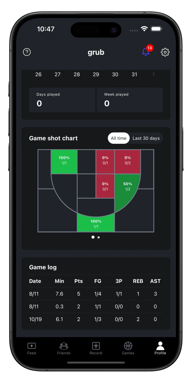 Hooper app screen