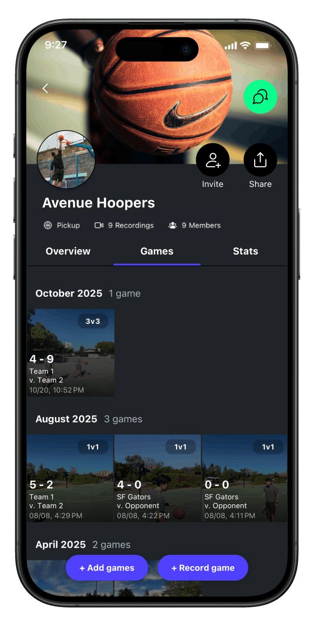Mobile screen showing Hooper Group profile 