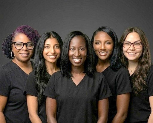 Fairington Family Dental team smiling