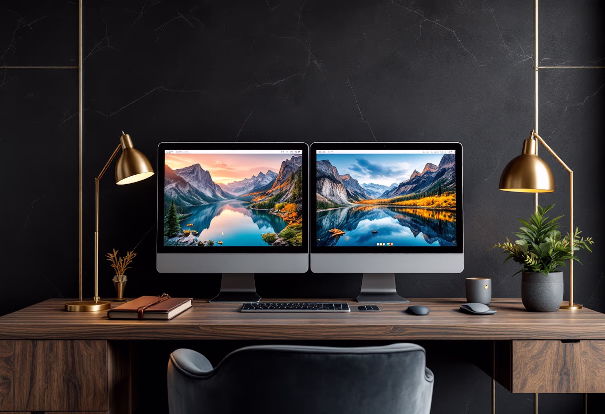image of a help desk setup (for a travel tech)
