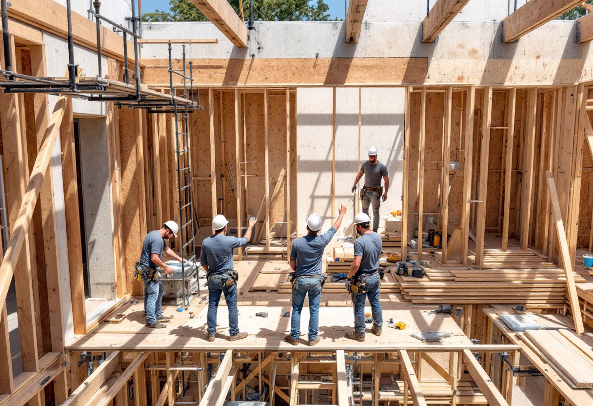 image of residential construction project