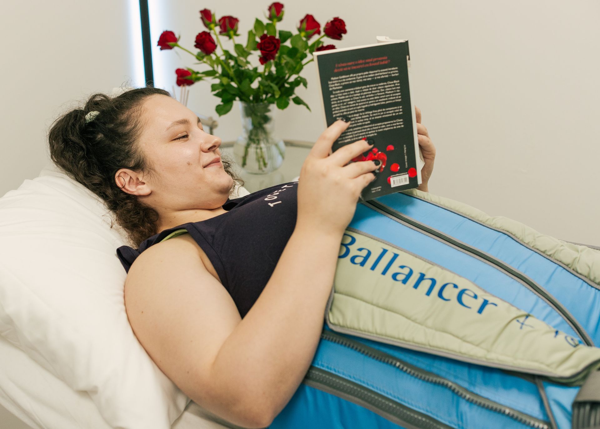 Body Ballancer compression therapy sleeves in use at Omnia Lifestyle