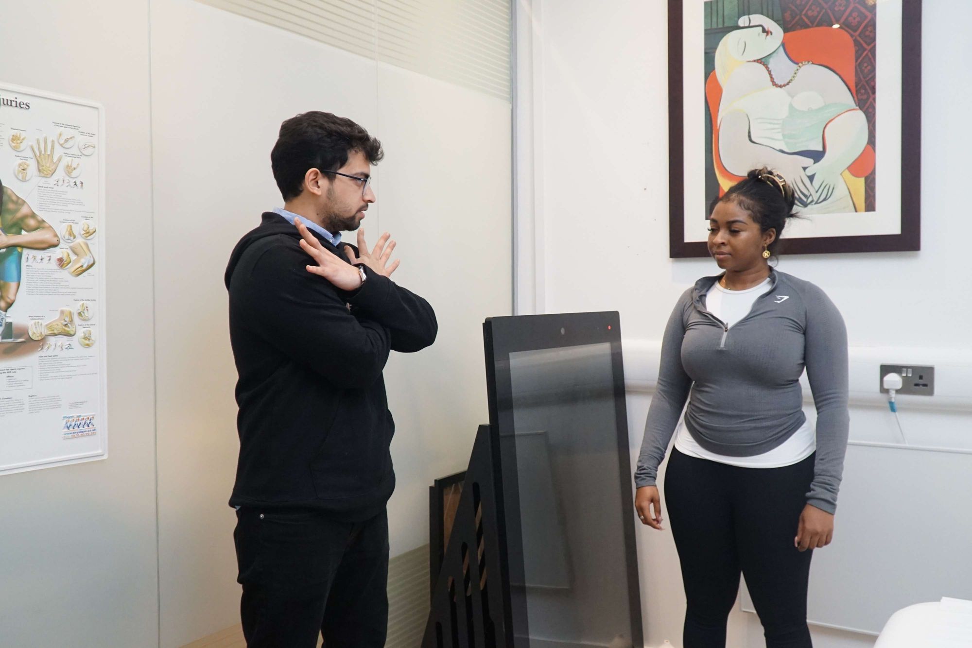 Physiotherapy consultation
