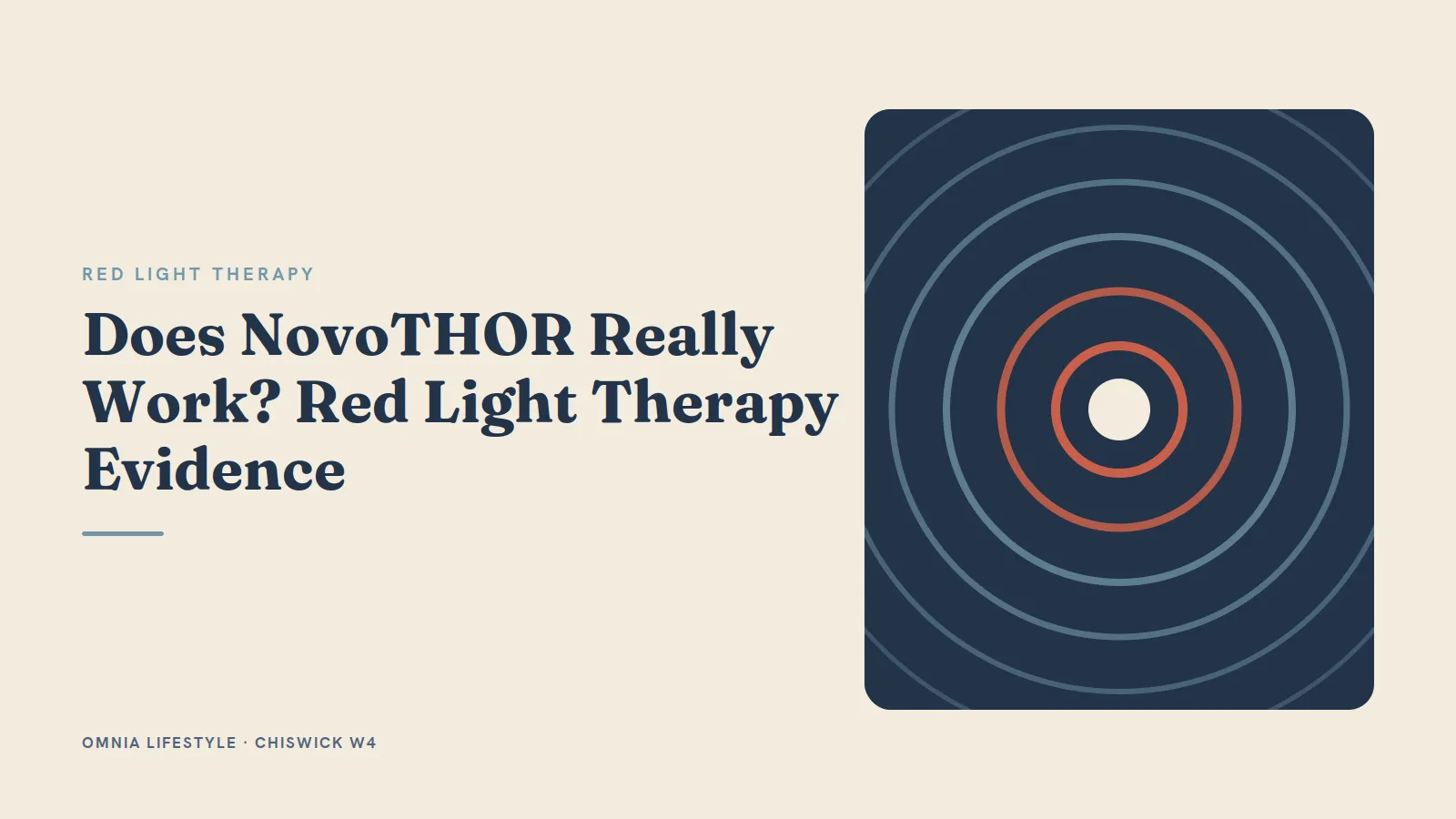 Does NovoTHOR Really Work? Red Light Therapy Evidence