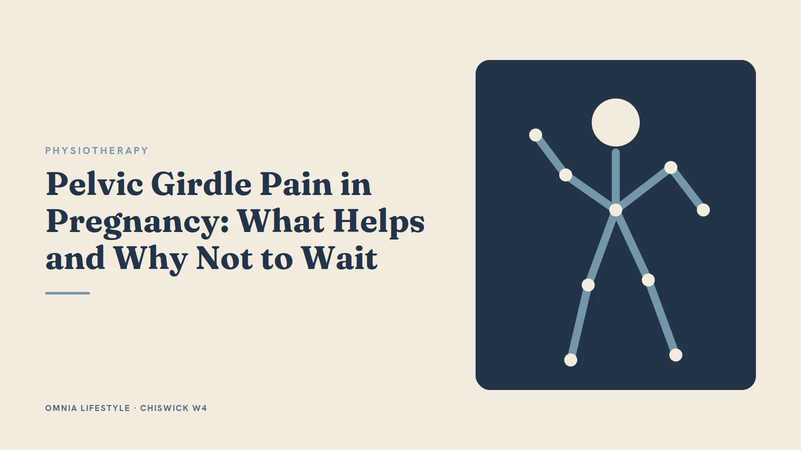 Pelvic Girdle Pain in Pregnancy: What Helps and Why Not to Wait