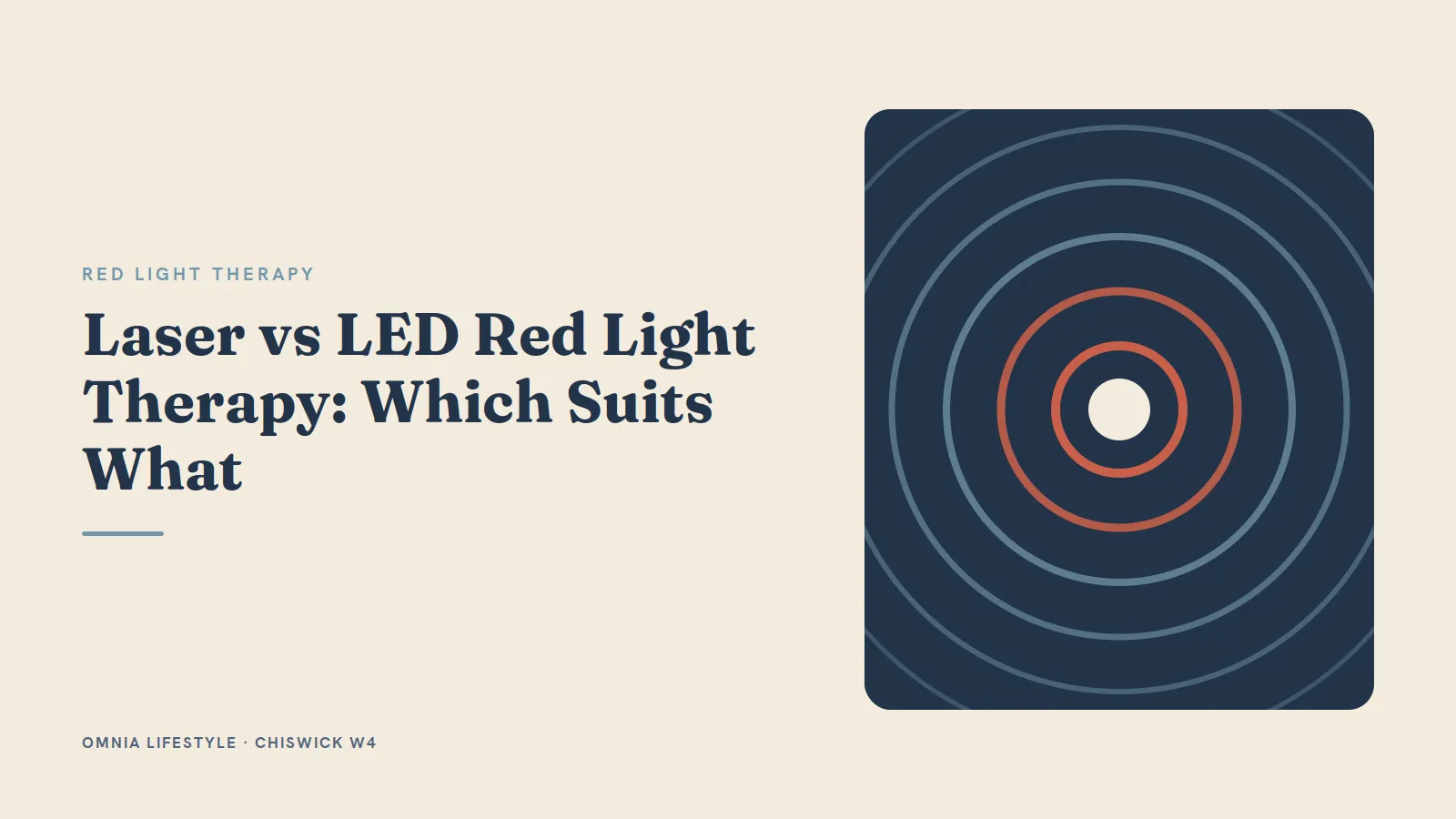 Laser vs LED Red Light Therapy: Which Suits What