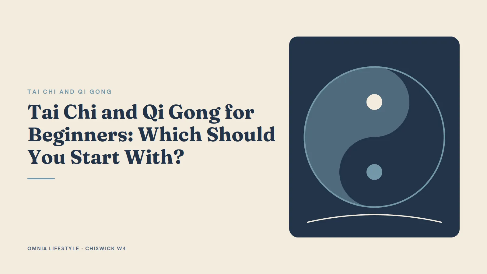 Tai Chi and Qi Gong for Beginners: Which Should You Start With?