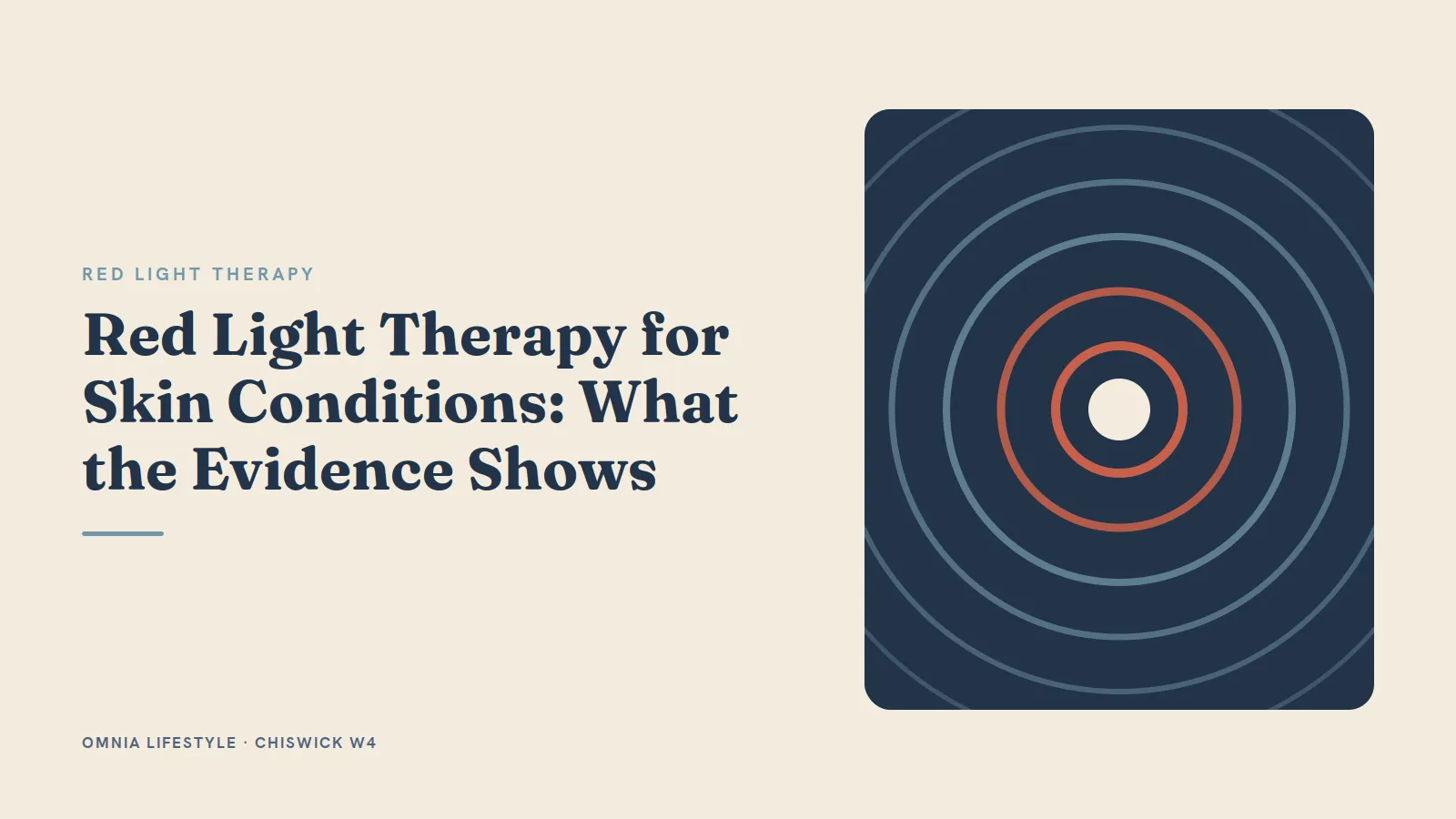 Red Light Therapy for Skin Conditions: What the Evidence Shows