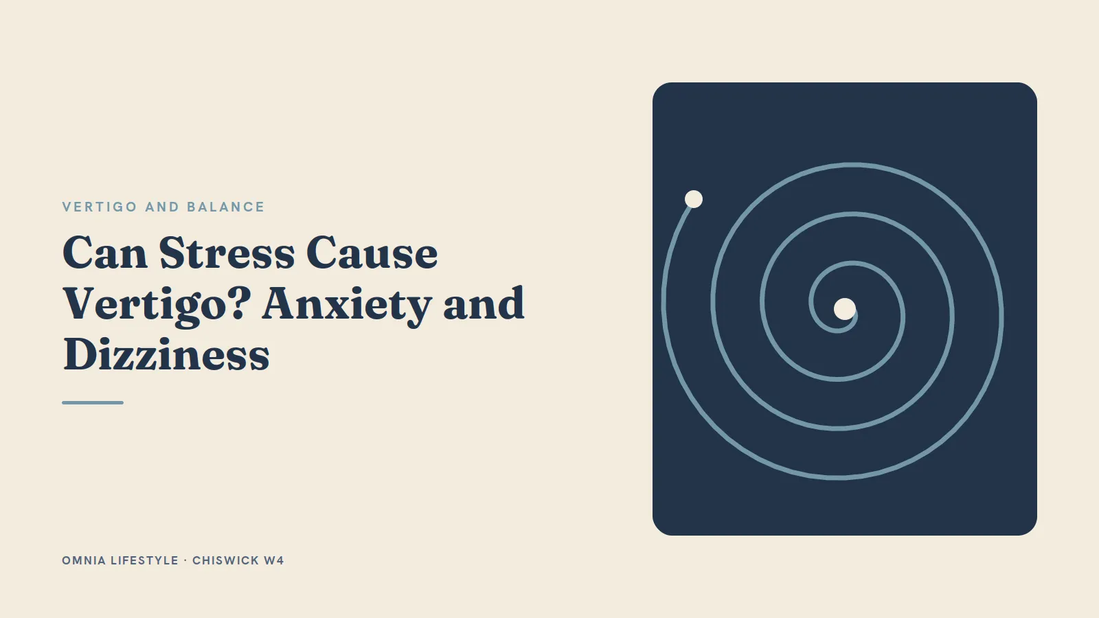 Can Stress Cause Vertigo? Anxiety and Dizziness