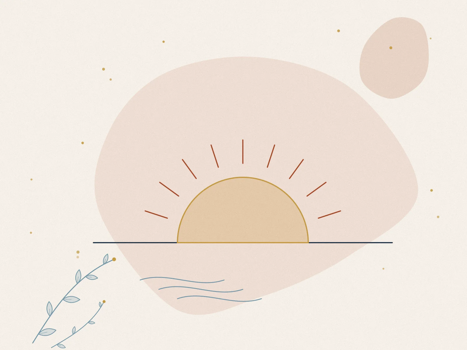 Illustration of menopause symptoms, treated at Omnia Lifestyle clinic in Chiswick, West London