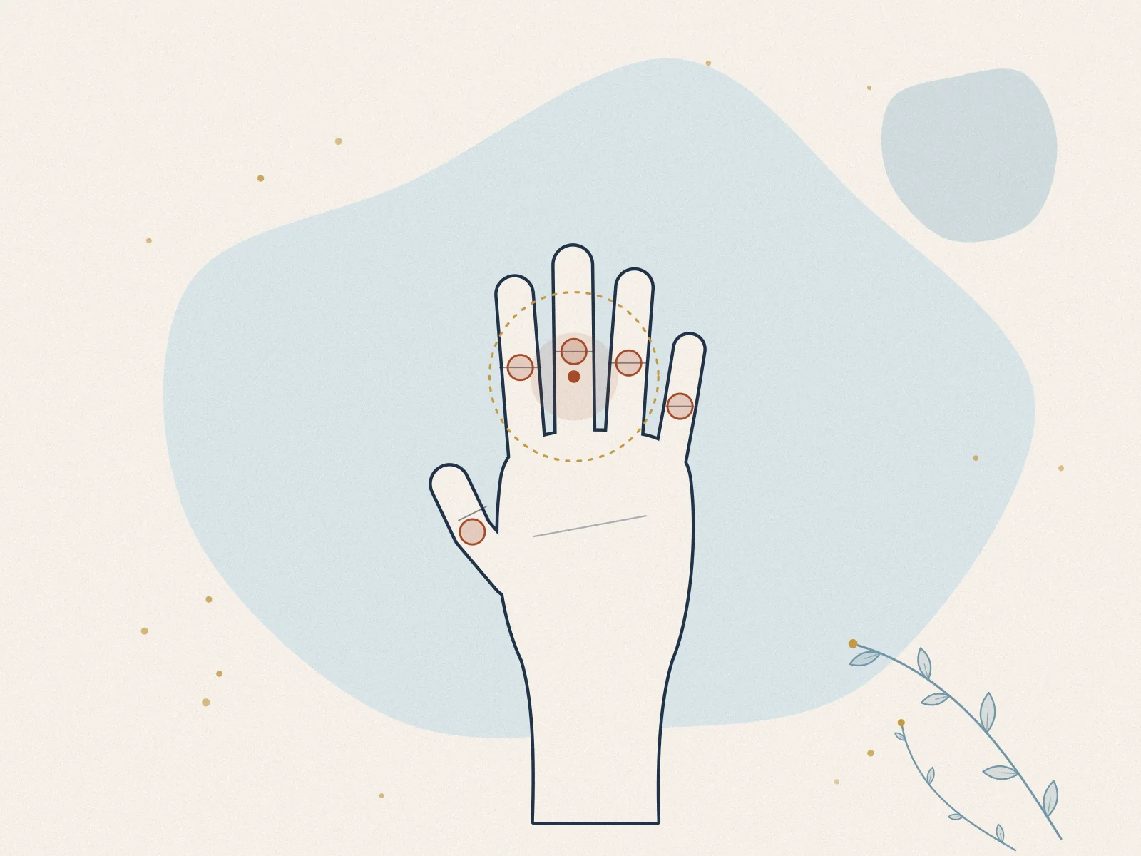 Rheumatism illustration, Omnia Lifestyle Chiswick