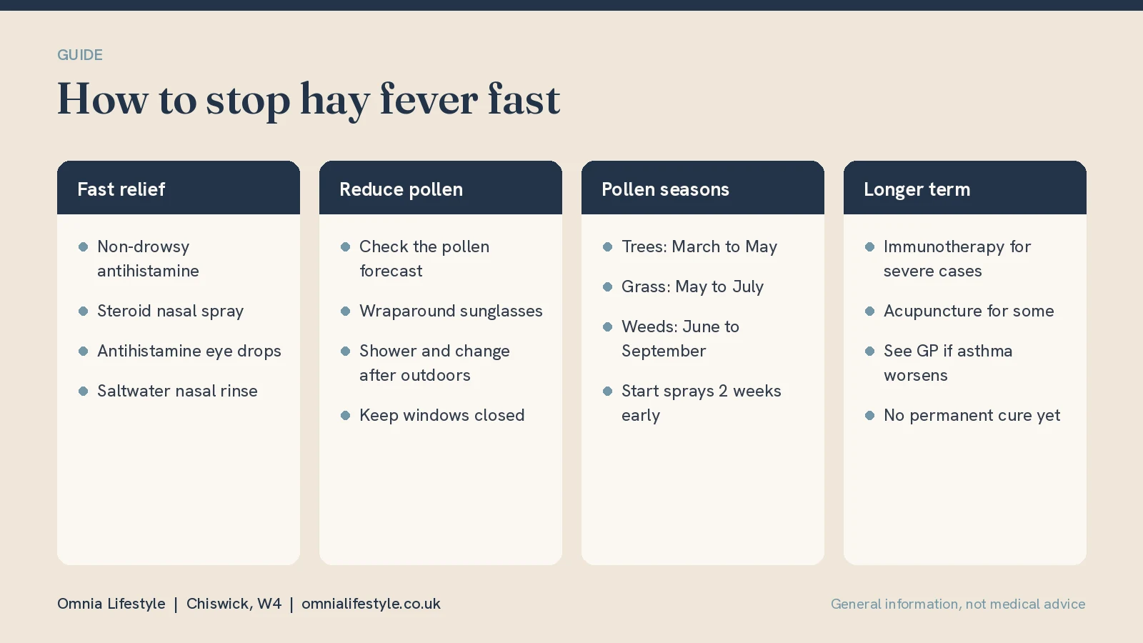 How to Stop Hay Fever Fast: Relief That Works