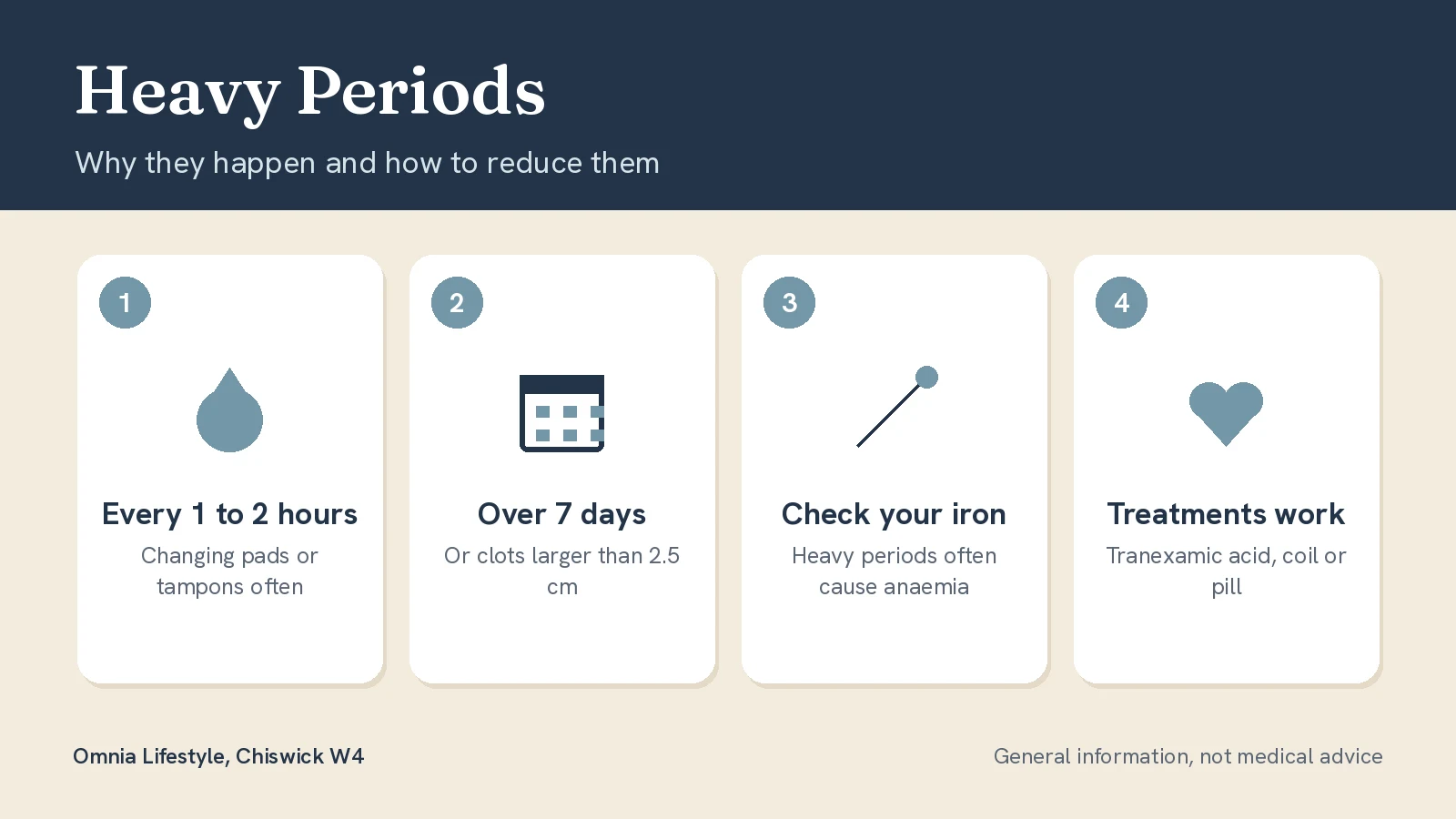 Heavy Periods: Why Is My Period So Heavy and How to Stop It