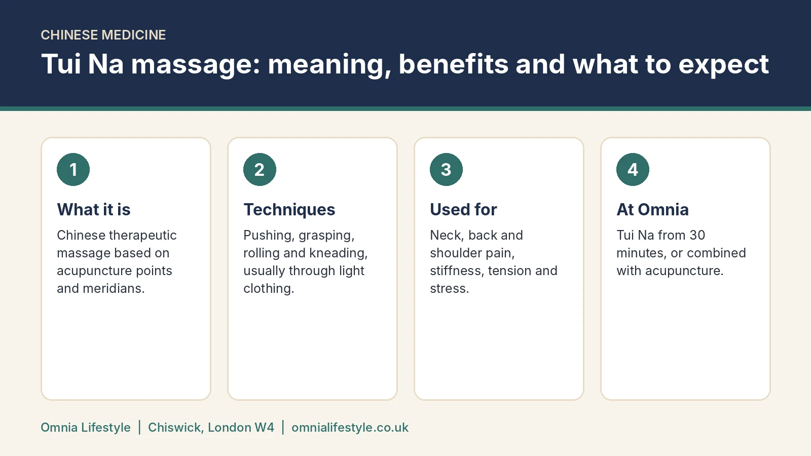 Tui Na massage: meaning, benefits and what to expect