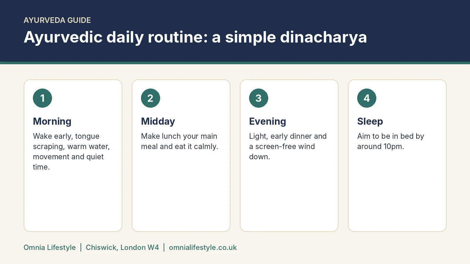 Ayurvedic Daily Routine: A Simple Dinacharya Guide