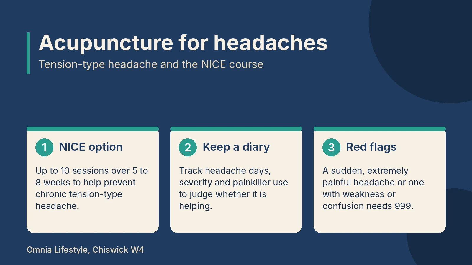 Acupuncture for headaches: tension-type headache guide
