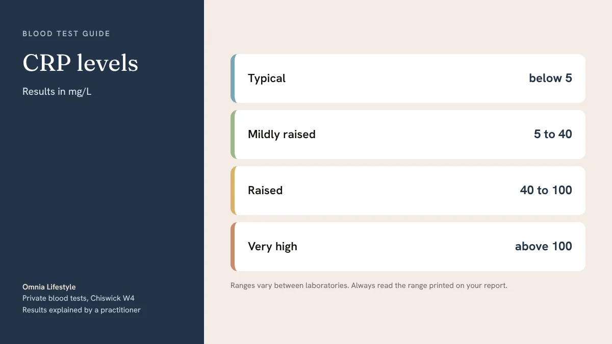 CRP Levels Explained: Normal, Raised and Very High