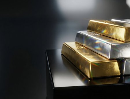 Oro cae 9% y plata 26% tras nominación de Warsh a la Fed