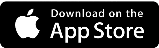 Button with Apple logo and text 'Download on the App Store'.