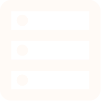 Icon of a list with three horizontal lines, each preceded by a circular bullet point.
