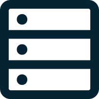 Icon of a list with three horizontal lines, each preceded by a circular bullet point.