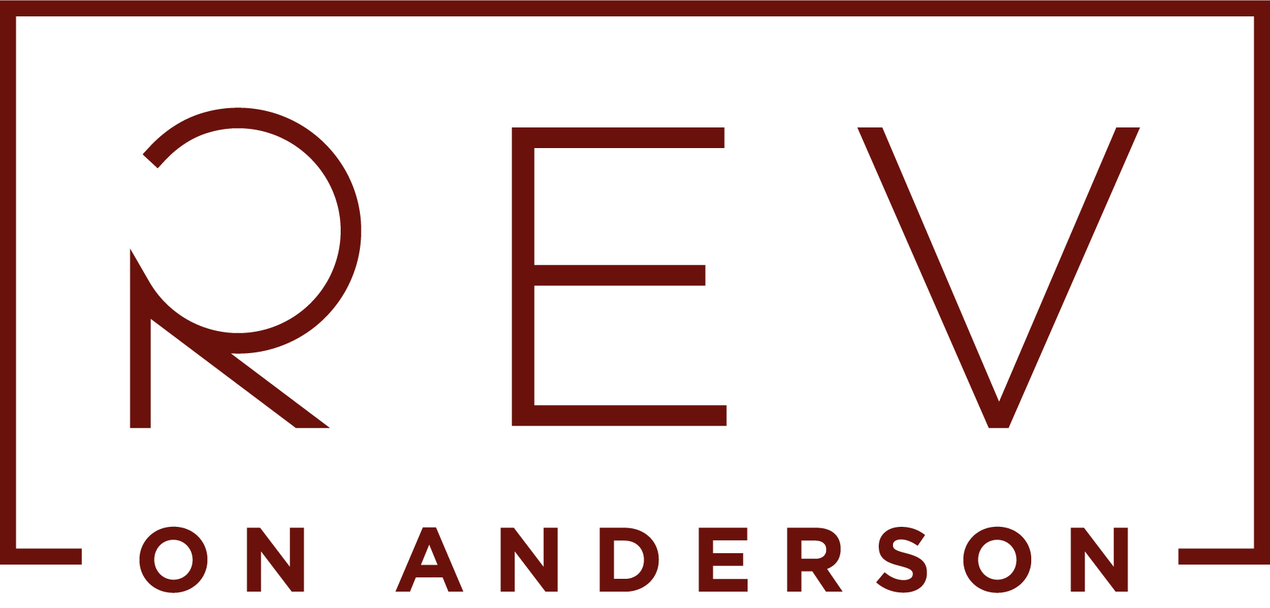 Rev on Anderson Logo