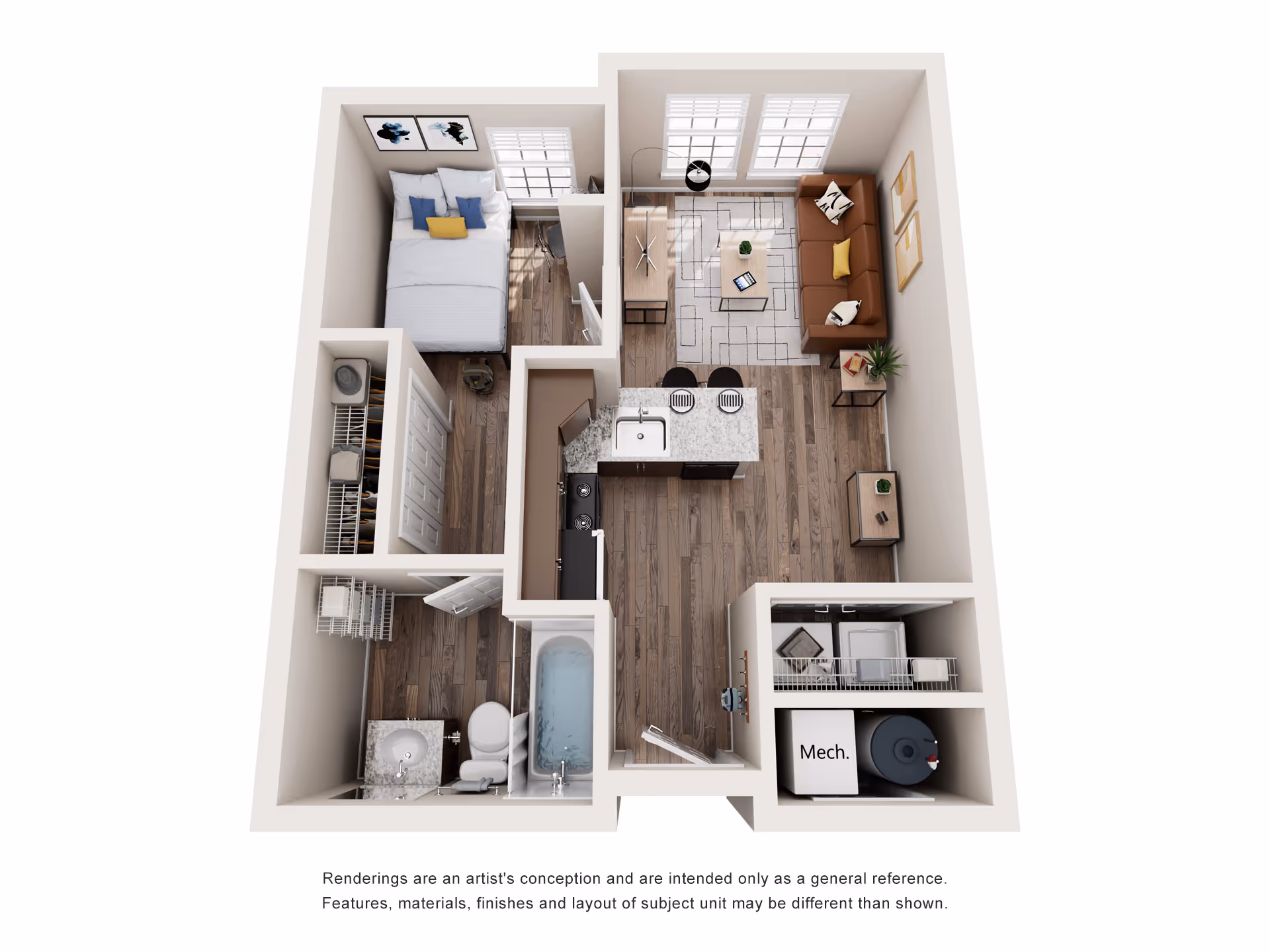 Rev Anderson - A1 Floor plan Layout 