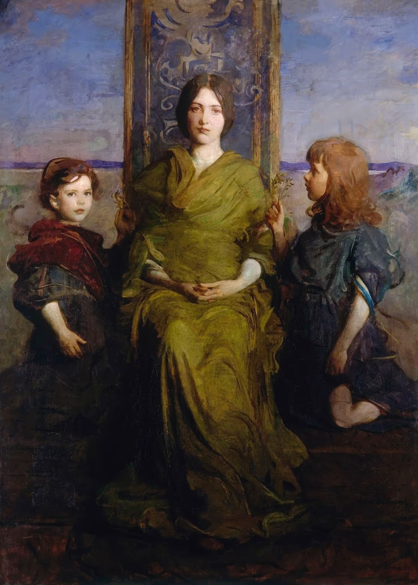 Virgin Enthroned (1891)
