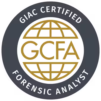 GCFA – GIAC Certified Forensic Analyst