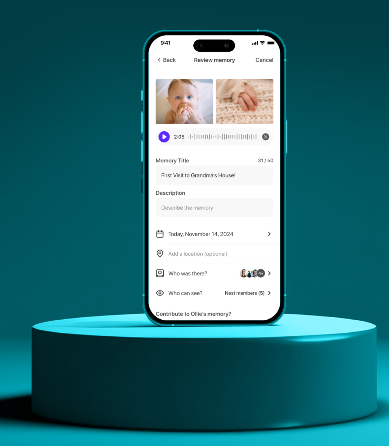 Portfolio card big image