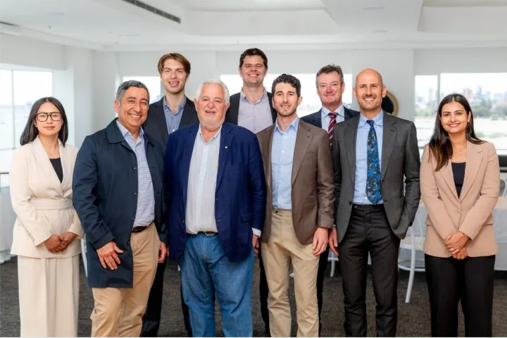 The Jadig Finance team at the annual investor lunch