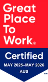 Great Place to Work Certified, May 2025 to May 2026