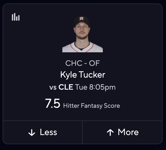 Guardians vs. Cubs Picks - Kyle Tucker
