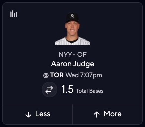 Yankees vs. Blue Jays Prediction - Aaron Judge