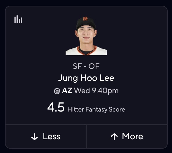 MLB DFS Picks - July 2 - Jung Ho Lee