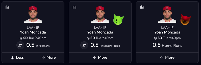 MLB DFS Picks for PrizePicks Today - Yoan Moncada