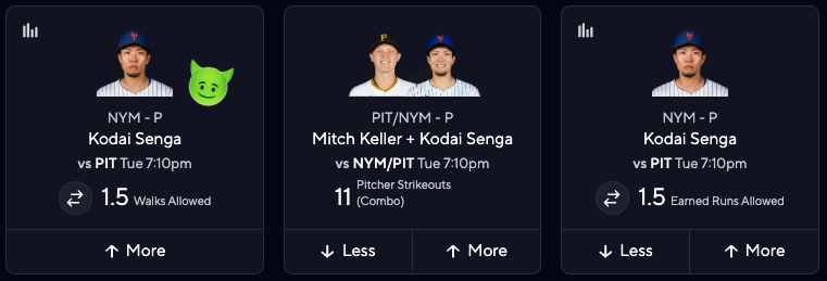 MLB DFS Picks for PrizePicks Today - Kodai Senga