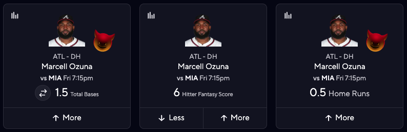 MLB DFS Picks Today - Marcell Ozuna