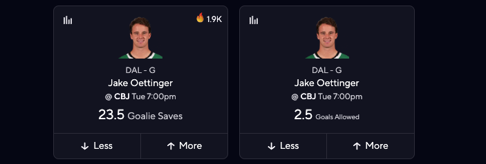 NHL Picks for PrizePicks Today