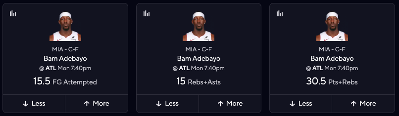 NBA DFS Picks Today - Bam Adebayo
