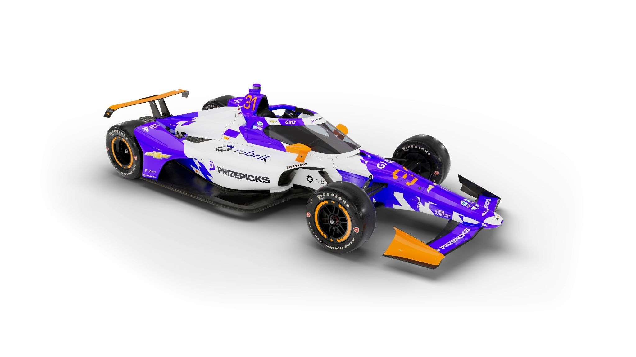 PrizePicks Arrow McLaren IndyCar for Indy 500