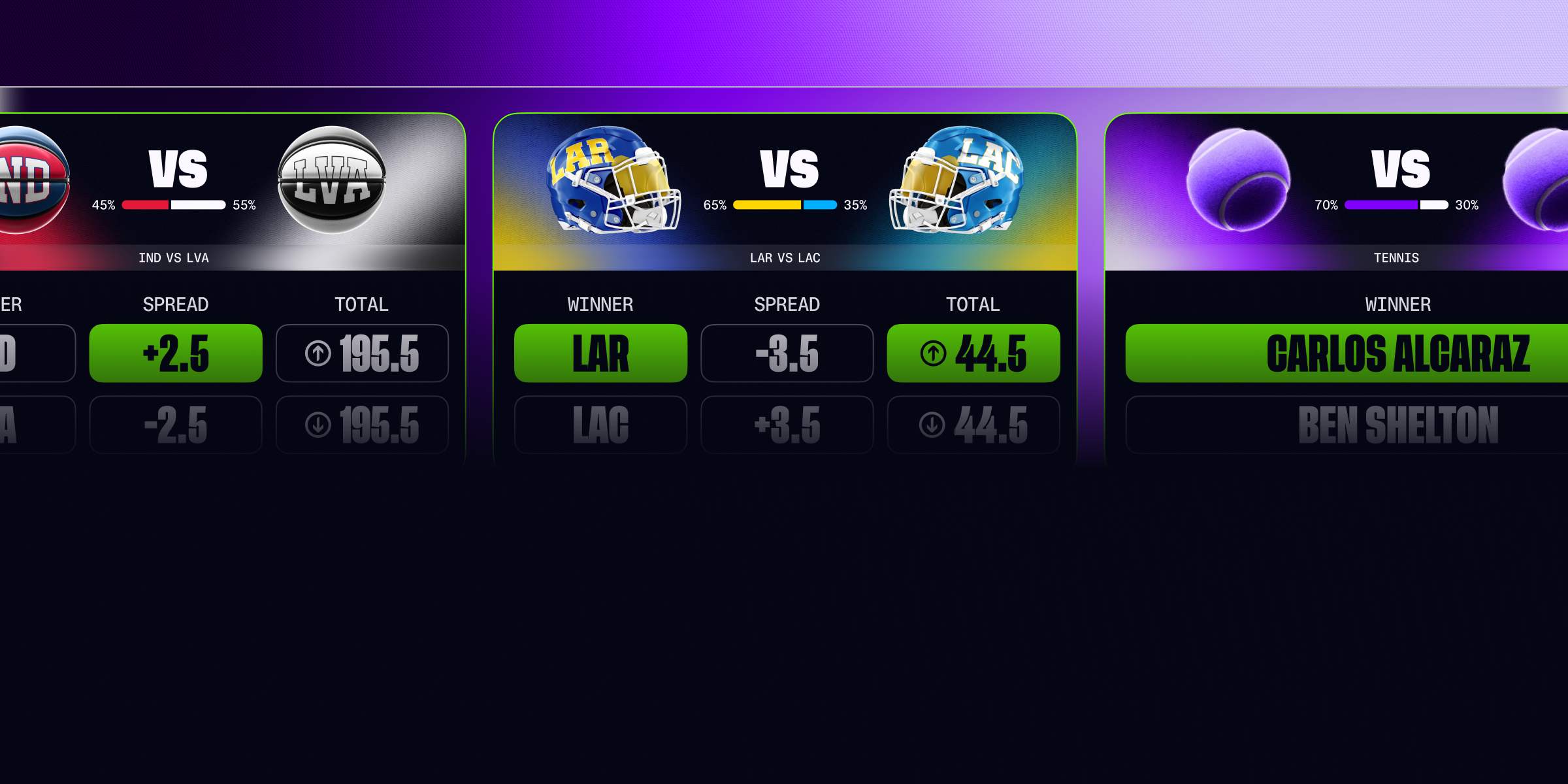 You can now make your PrizePicks lineup with up to 6 Team Picks, or combine up to 4 Team Picks with 2 Player Picks — just in time for NFL season!