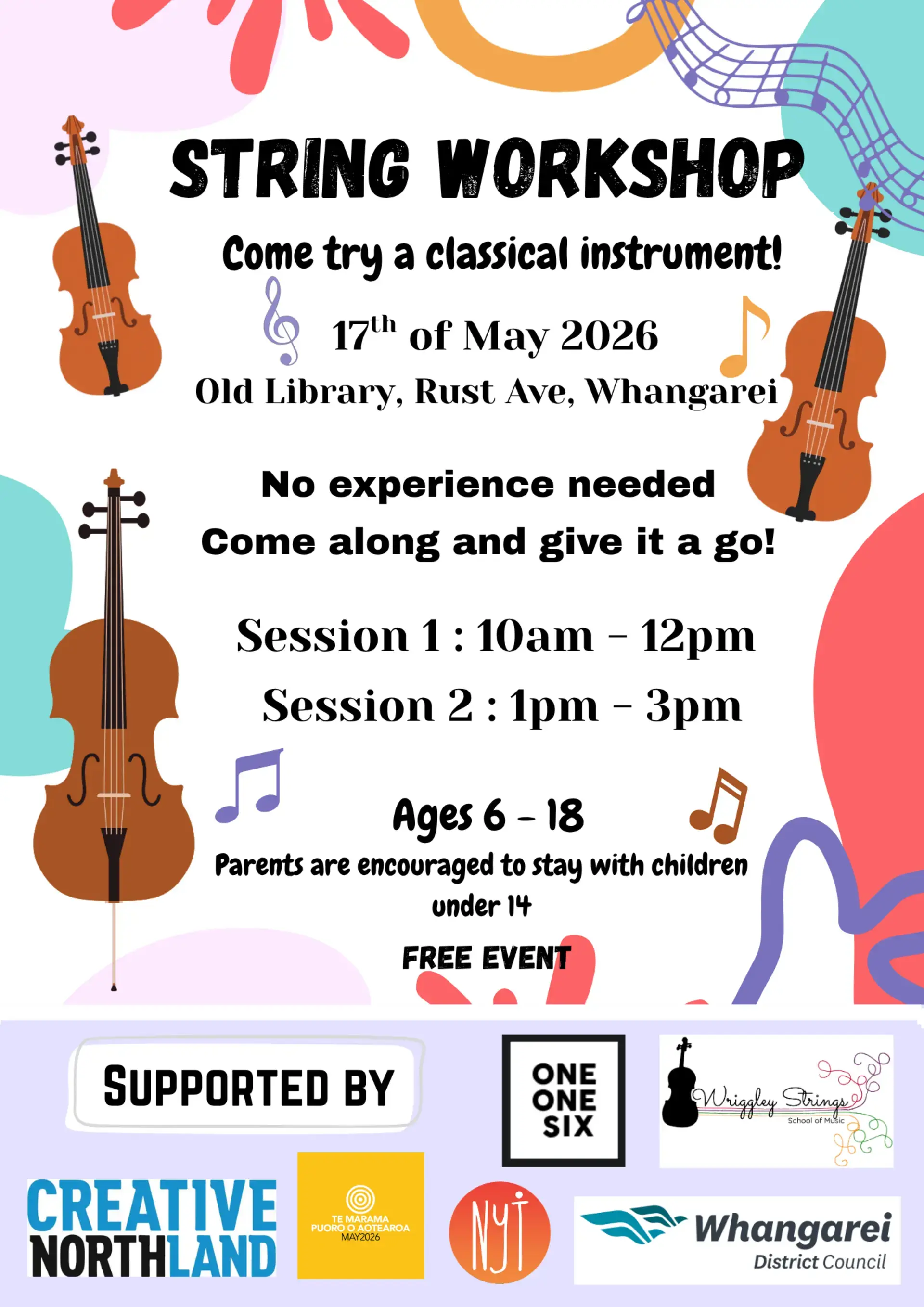 Classical String Instrument Workshop
