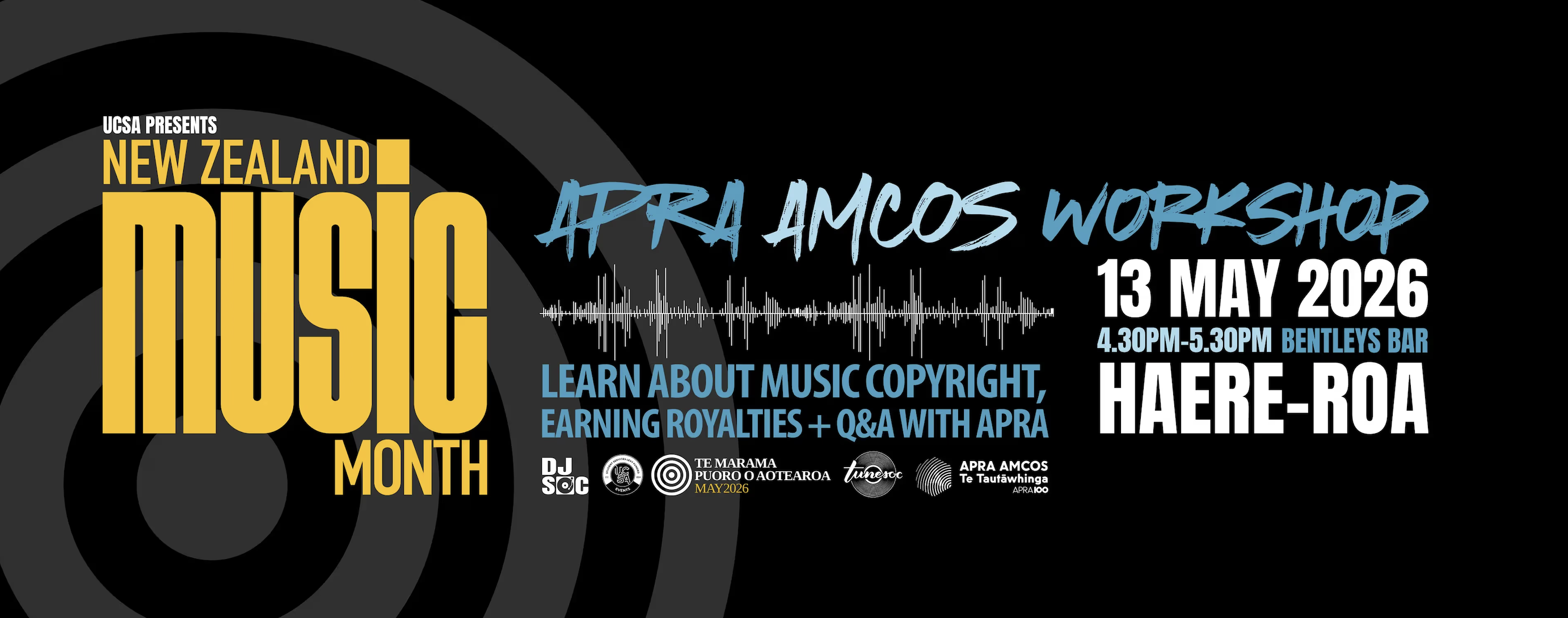 NZ Music Month - APRA AMCOS Workshop
